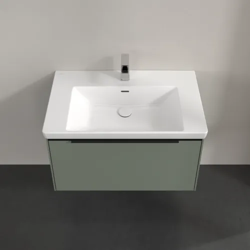 VILLEROY BOCH Subway 3.0 Vanity unit, s osvětlením, 1 zásuvka, 772 x 429 x 478 mm, Soft Green #C573L1AF, obrázek 4