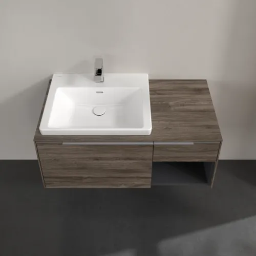 VILLEROY BOCH Subway 3.0 Vanity unit, 2 výsuvy, 1001 x 423 x 516 mm, Stone Oak / Stone Oak #C57200RK, obrázek 4