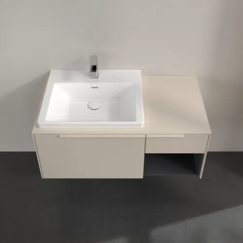 VILLEROY BOCH Subway 3.0 Vanity unit, 2 výsuvy, 1001 x 423 x 516 mm, Cashmere Grey / Cashmere Grey #C57202VN, obrázek 4