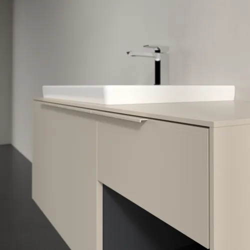 VILLEROY BOCH Subway 3.0 Vanity unit, 2 výsuvy, 1001 x 423 x 516 mm, Cashmere Grey / Cashmere Grey #C57202VN, obrázek 5