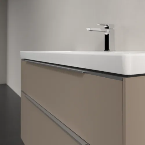VILLEROY BOCH Subway 3.0 Vanity unit, s osvětlením, 2 výsuvy, 973 x 576 x 478 mm, taupe #C570L0VM, obrázek 6
