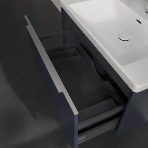 VILLEROY BOCH Subway 3.0 Vanity unit, 1 zásuvka, 772 x 429 x 478 mm, Marine Blue #C57300VQ, obrázek 6