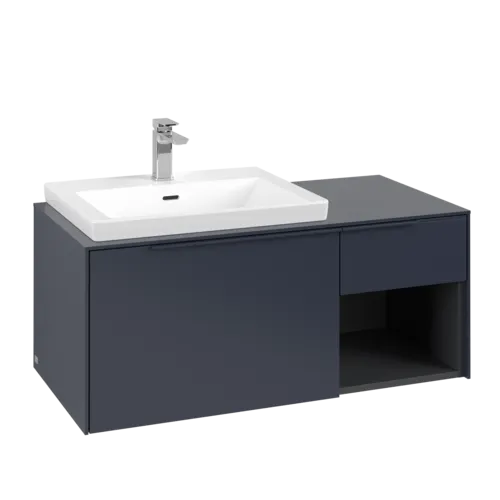 VILLEROY BOCH Subway 3.0 Vanity unit, 2 výsuvy, 1001 x 423 x 516 mm, Marine Blue / Marine Blue #C57202VQ