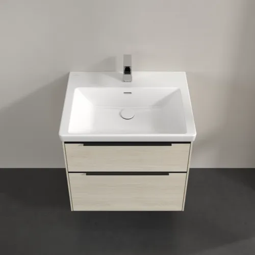 VILLEROY BOCH Subway 3.0 Vanity unit, 2 výsuvy, 622 x 576 x 478 mm, bílý dub #C57601AA, obrázek 4