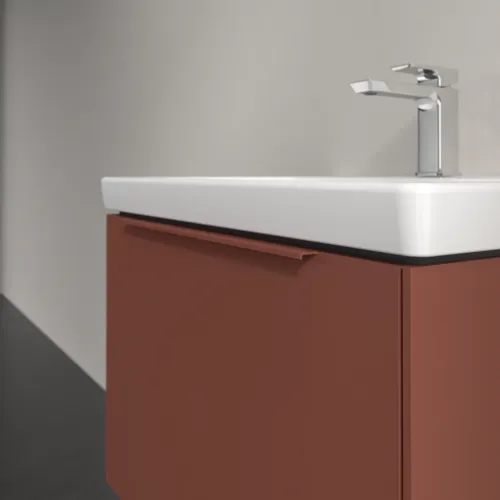 VILLEROY BOCH Subway 3.0 Vanity unit, 1 zásuvka, 622 x 429 x 478 mm, vínově červená #C57502AH, obrázek 5