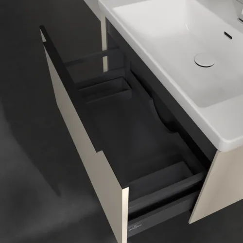 VILLEROY BOCH Subway 3.0 Vanity unit, 1 zásuvka, 772 x 429 x 478 mm, Cashmere Grey #C57301VN, obrázek 6