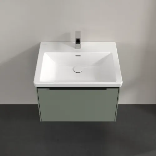 VILLEROY BOCH Subway 3.0 Vanity unit, 1 zásuvka, 622 x 429 x 478 mm, Soft Green #C57501AF, obrázek 4