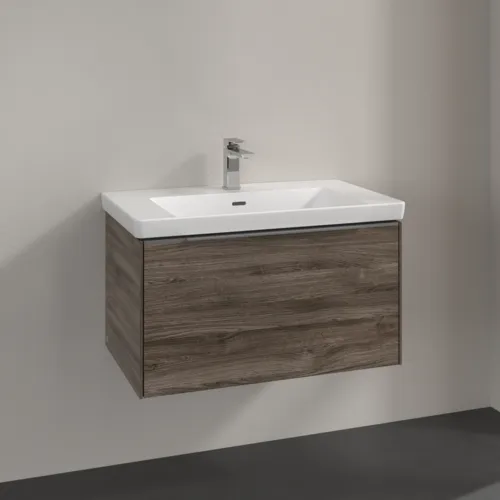 VILLEROY BOCH Subway 3.0 Vanity unit, 1 zásuvka, 772 x 429 x 478 mm, Stone Oak #C57300RK, obrázek 2