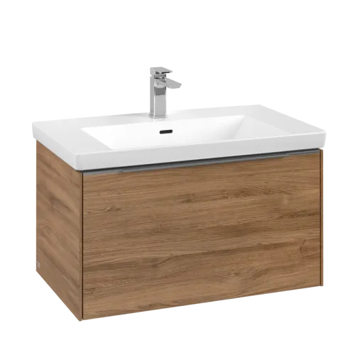 VILLEROY BOCH Subway 3.0 Vanity unit, 1 zásuvka, 772 x 429 x 478 mm, dub Kansas #C57300RH