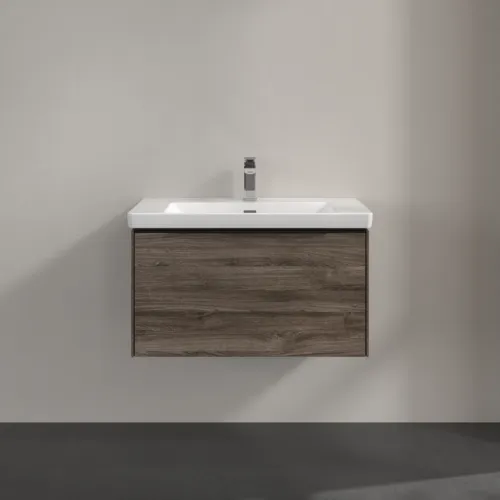 VILLEROY BOCH Subway 3.0 Vanity unit, 1 zásuvka, 772 x 429 x 478 mm, Stone Oak #C57301RK, obrázek 3
