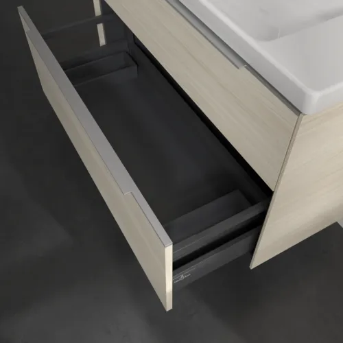 VILLEROY BOCH Subway 3.0 Vanity unit, 2 výsuvy, 973 x 576 x 478 mm, bílý dub #C57000AA, obrázek 6