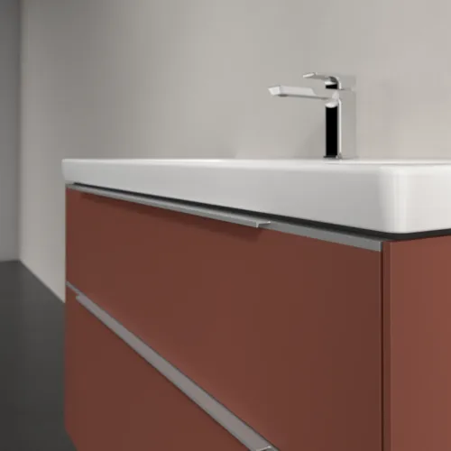 VILLEROY BOCH Subway 3.0 Vanity unit, 2 výsuvy, 973 x 576 x 478 mm, Vínově červená #C57000AH, obrázek 5