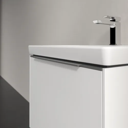 VILLEROY BOCH Subway 3.0 Vanity unit, s osvětlením, 1 zásuvka, 572 x 429 x 478 mm, Brilliant White #C577L0VE, obrázek 6