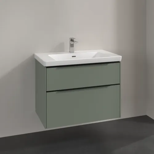 VILLEROY BOCH Subway 3.0 Vanity unit, 2 výsuvy, 772 x 576 x 478 mm, Soft Green #C57401AF, obrázek 2