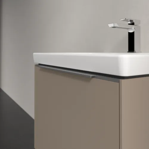 VILLEROY BOCH Subway 3.0 Vanity unit, s osvětlením, 1 zásuvka, 572 x 429 x 478 mm, taupe #C577L0VM, obrázek 6