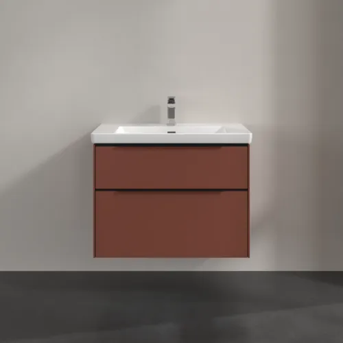 VILLEROY BOCH Subway 3.0 Vanity unit, 2 výsuvy, 772 x 576 x 478 mm, Vínově červená #C57401AH, obrázek 3