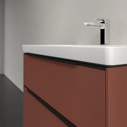 VILLEROY BOCH Subway 3.0 Vanity unit, 2 výsuvy, 772 x 576 x 478 mm, Vínově červená #C57401AH, obrázek 5
