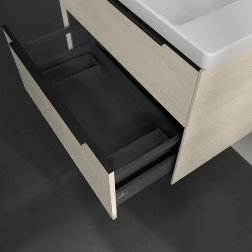 VILLEROY BOCH Subway 3.0 Vanity unit, 2 výsuvy, 772 x 576 x 478 mm, bílý dub #C57401AA, obrázek 6