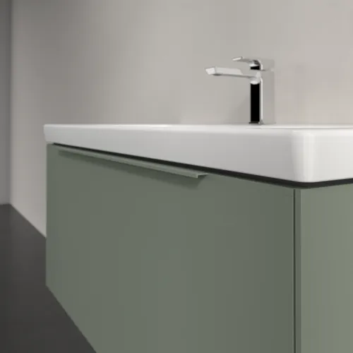 VILLEROY BOCH Subway 3.0 Vanity unit, s osvětlením, 1 zásuvka, 973 x 429 x 478 mm, Soft Green #C569L2AF, obrázek 6