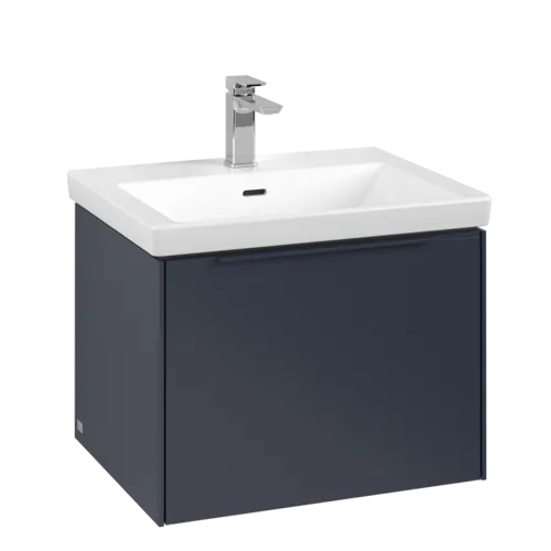 VILLEROY BOCH Subway 3.0 Vanity unit, 1 zásuvka, 572 x 429 x 478 mm, Marine Blue #C57702VQ
