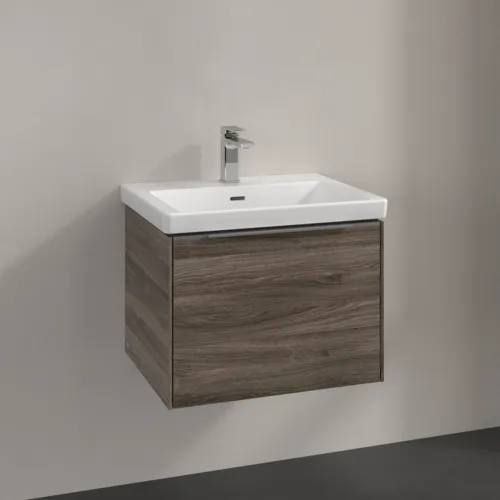 VILLEROY BOCH Subway 3.0 Vanity unit, 1 zásuvka, 572 x 429 x 478 mm, Stone Oak #C57700RK, obrázek 2