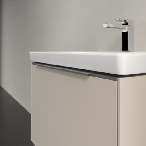 VILLEROY BOCH Subway 3.0 Vanity unit, s osvětlením, 1 zásuvka, 622 x 429 x 478 mm, Cashmere Grey #C575L0VN, obrázek 6