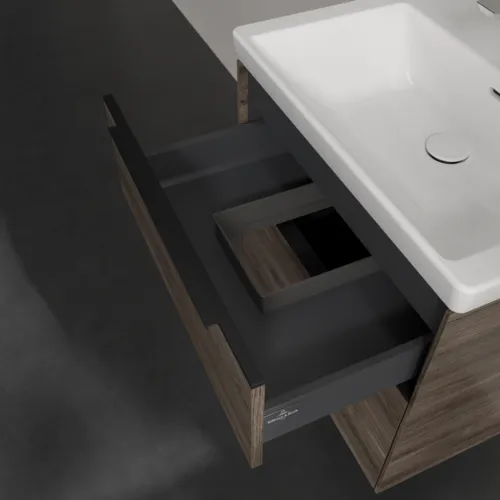 VILLEROY BOCH Subway 3.0 Vanity unit, 2 výsuvy, 622 x 576 x 478 mm, Stone Oak #C57601RK, obrázek 7