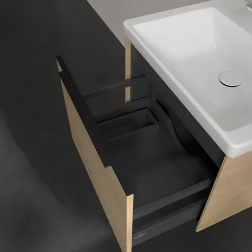 VILLEROY BOCH Subway 3.0 Vanity unit, 1 zásuvka, 572 x 429 x 478 mm, dub severský #C57701VJ, obrázek 6