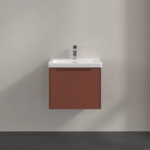 VILLEROY BOCH Subway 3.0 Vanity unit, 1 zásuvka, 523 x 429 x 448 mm, vínově červená #C57902AH, obrázek 3