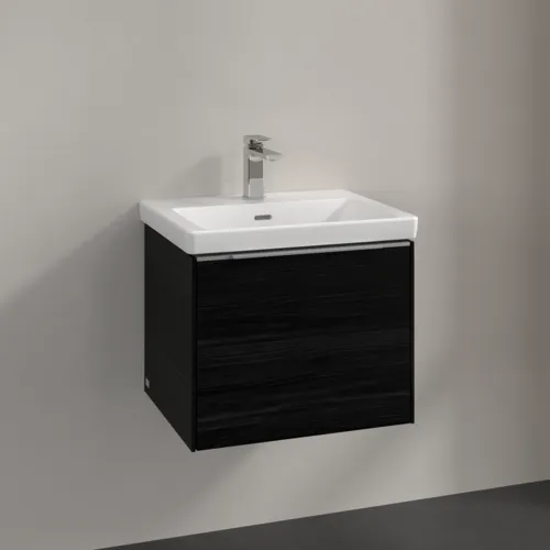 VILLEROY BOCH Subway 3.0 Vanity unit, 1 zásuvka, 523 x 429 x 448 mm, černý dub #C57900AB, obrázek 2