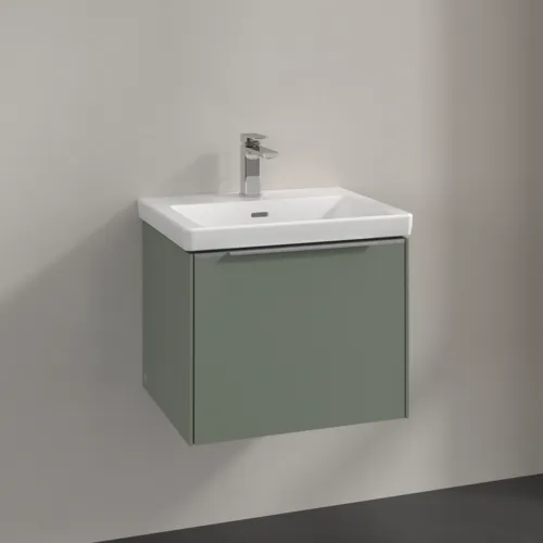 VILLEROY BOCH Subway 3.0 Vanity unit, 1 zásuvka, 523 x 429 x 448 mm, Soft Green #C57900AF, obrázek 2