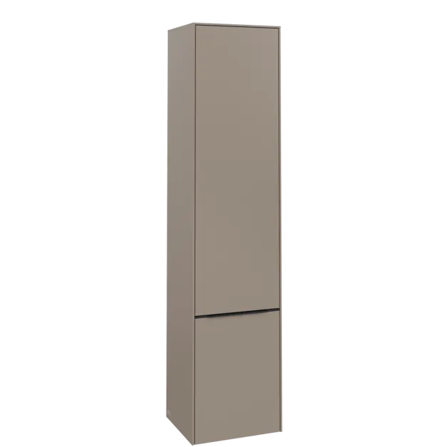 VILLEROY BOCH Subway 3.0 Vysoká skříň, 2 dveře, 400 x 1710 x 362 mm, taupe / taupe #C58601VM