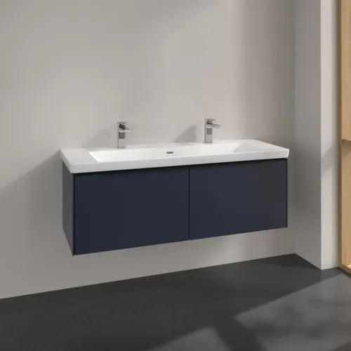 VILLEROY BOCH Subway 3.0 Vanity unit, 2 výsuvy, 1272 x 429 x 478 mm, Marine Blue #C60101VQ, obrázek 2
