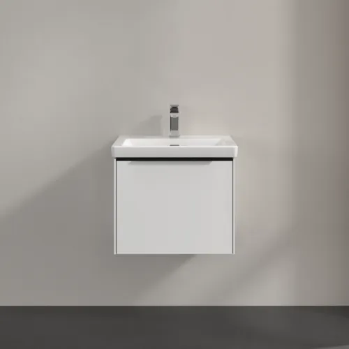 VILLEROY BOCH Subway 3.0 Vanity unit, s osvětlením, 1 zásuvka, 523 x 429 x 448 mm, čistě bílá #C579L1VF, obrázek 3