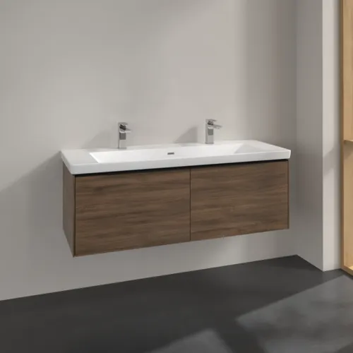 VILLEROY BOCH Subway 3.0 Vanity unit, 2 výsuvy, 1272 x 429 x 478 mm, Arizona Oak #C60101VH, obrázek 2