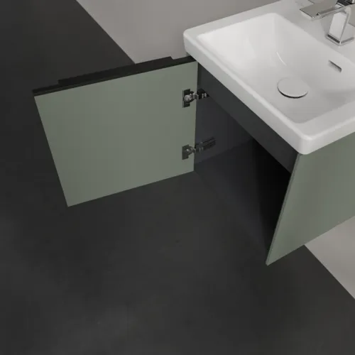 VILLEROY BOCH Subway 3.0 Vanity unit, 1 dveře, 423 x 429 x 378 mm, Soft Green #C58101AF, obrázek 6