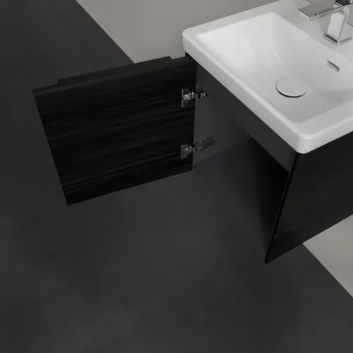 VILLEROY BOCH Subway 3.0 Vanity unit, 1 dveře, 423 x 429 x 378 mm, černý dub #C58101AB, obrázek 6