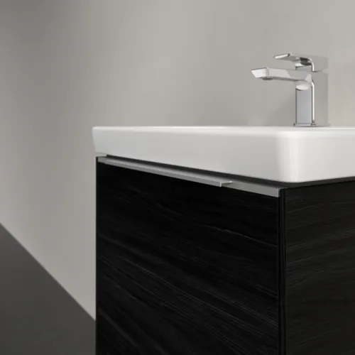 VILLEROY BOCH Subway 3.0 Vanity unit, s osvětlením, 1 zásuvka, 473 x 429 x 408 mm, černý dub #C580L0AB, obrázek 6
