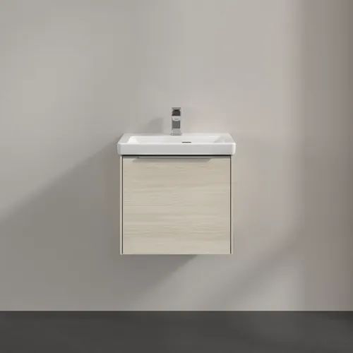 VILLEROY BOCH Subway 3.0 Vanity unit, s osvětlením, 1 zásuvka, 473 x 429 x 408 mm, bílý dub #C580L0AA, obrázek 3