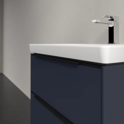 VILLEROY BOCH Subway 3.0 Vanity unit, s osvětlením, 2 výsuvy, 572 x 576 x 478 mm, Marine Blue #C578L1VQ, obrázek 6