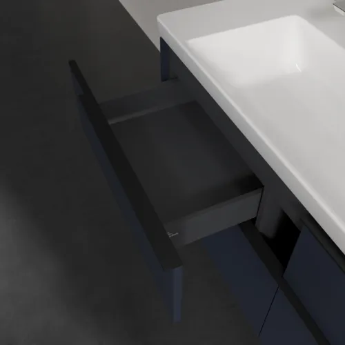 VILLEROY BOCH Subway 3.0 Vanity unit, 4 výsuvy, 1272 x 576 x 478 mm, Marine Blue #C60201VQ, obrázek 7
