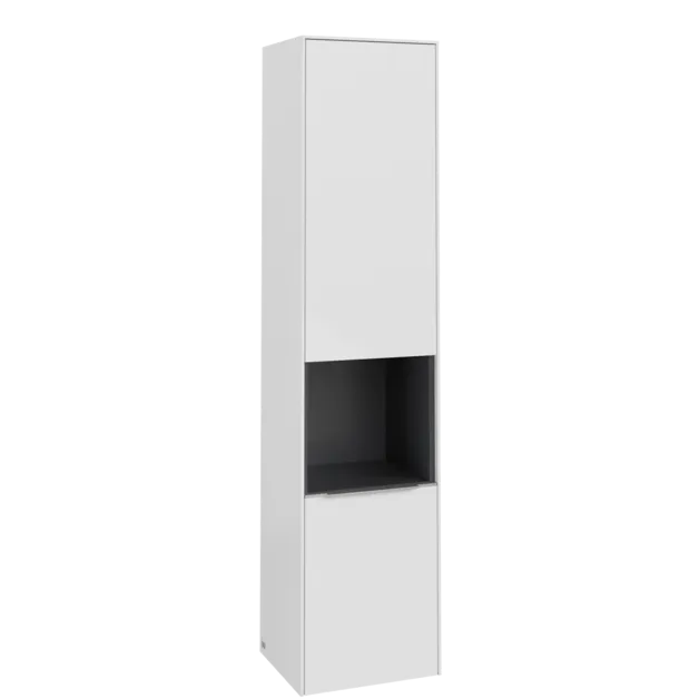 VILLEROY BOCH Vysoká skříňka Subway 3.0, 2 dveře, 400 x 1710 x 362 mm, Brilliant White / Brilliant White #C58900VE