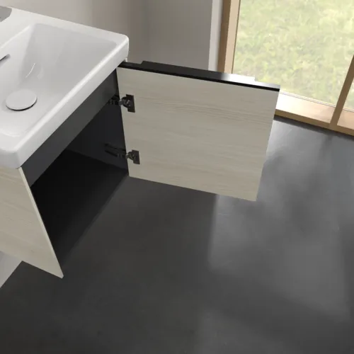 VILLEROY BOCH Subway 3.0 Vanity unit, 1 dveře, 423 x 429 x 378 mm, bílý dub #C58201AA, obrázek 6