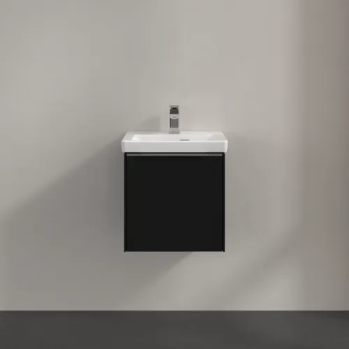 VILLEROY BOCH Subway 3.0 Vanity unit, 1 dveře, 423 x 429 x 378 mm, Volcano Black #C58100VL, obrázek 3