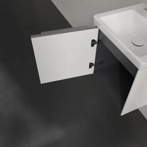 VILLEROY BOCH Subway 3.0 Vanity unit, 1 dveře, 423 x 429 x 378 mm, čistě bílá #C58100VF, obrázek 6