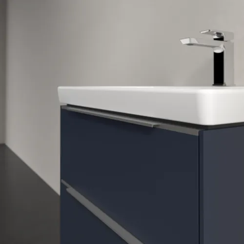 VILLEROY BOCH Subway 3.0 Vanity unit, s osvětlením, 2 výsuvy, 572 x 576 x 478 mm, Marine Blue #C578L0VQ, obrázek 6