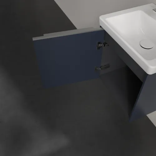 VILLEROY BOCH Subway 3.0 Vanity unit, 1 dveře, 423 x 429 x 378 mm, Marine Blue #C58100VQ, obrázek 6