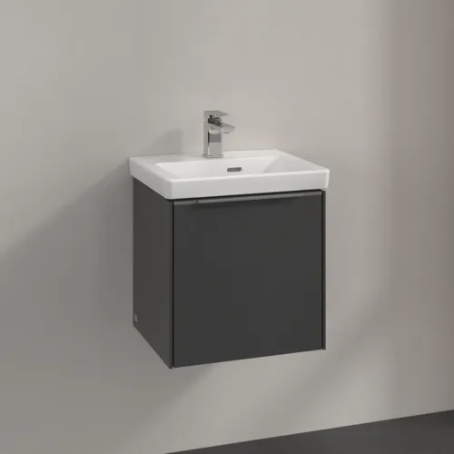 VILLEROY BOCH Subway 3.0 Vanity unit, 1 dvířka, 423 x 429 x 378 mm, grafitová barva #C58100VR, obrázek 2