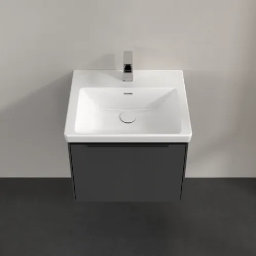 VILLEROY BOCH Subway 3.0 Vanity unit, 1 zásuvka, 523 x 429 x 448 mm, grafitová barva #C57901VR, obrázek 4