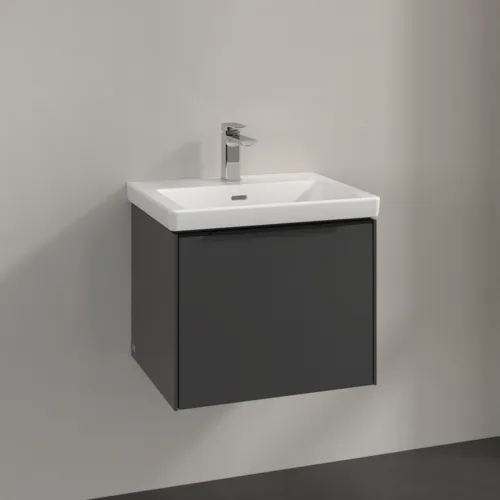VILLEROY BOCH Subway 3.0 Vanity unit, 1 zásuvka, 523 x 429 x 448 mm, grafitová barva #C57901VR, obrázek 2